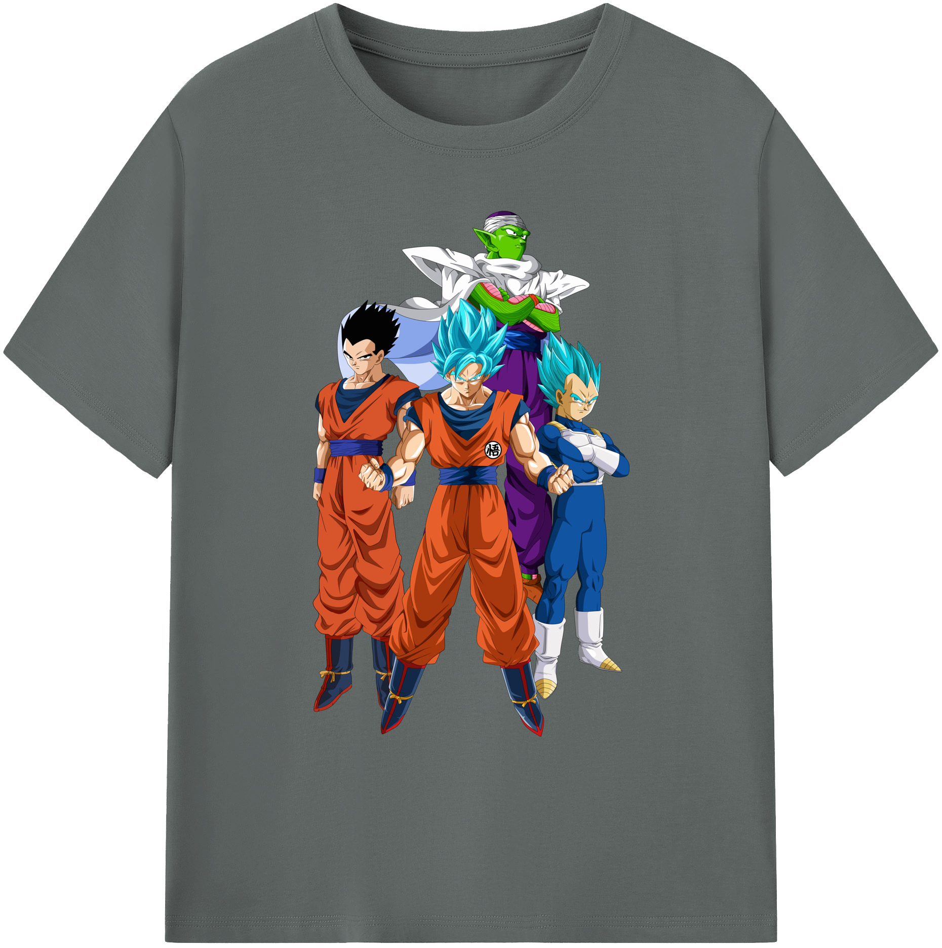 （画像用） ドラゴンボール DRAGON BALL 綿100％ メンズ半袖Tシャツ｜肌触りやわらか＆通気性